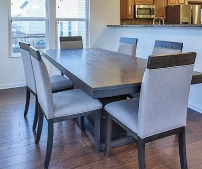 dining table with 6 Chairs - photo 2