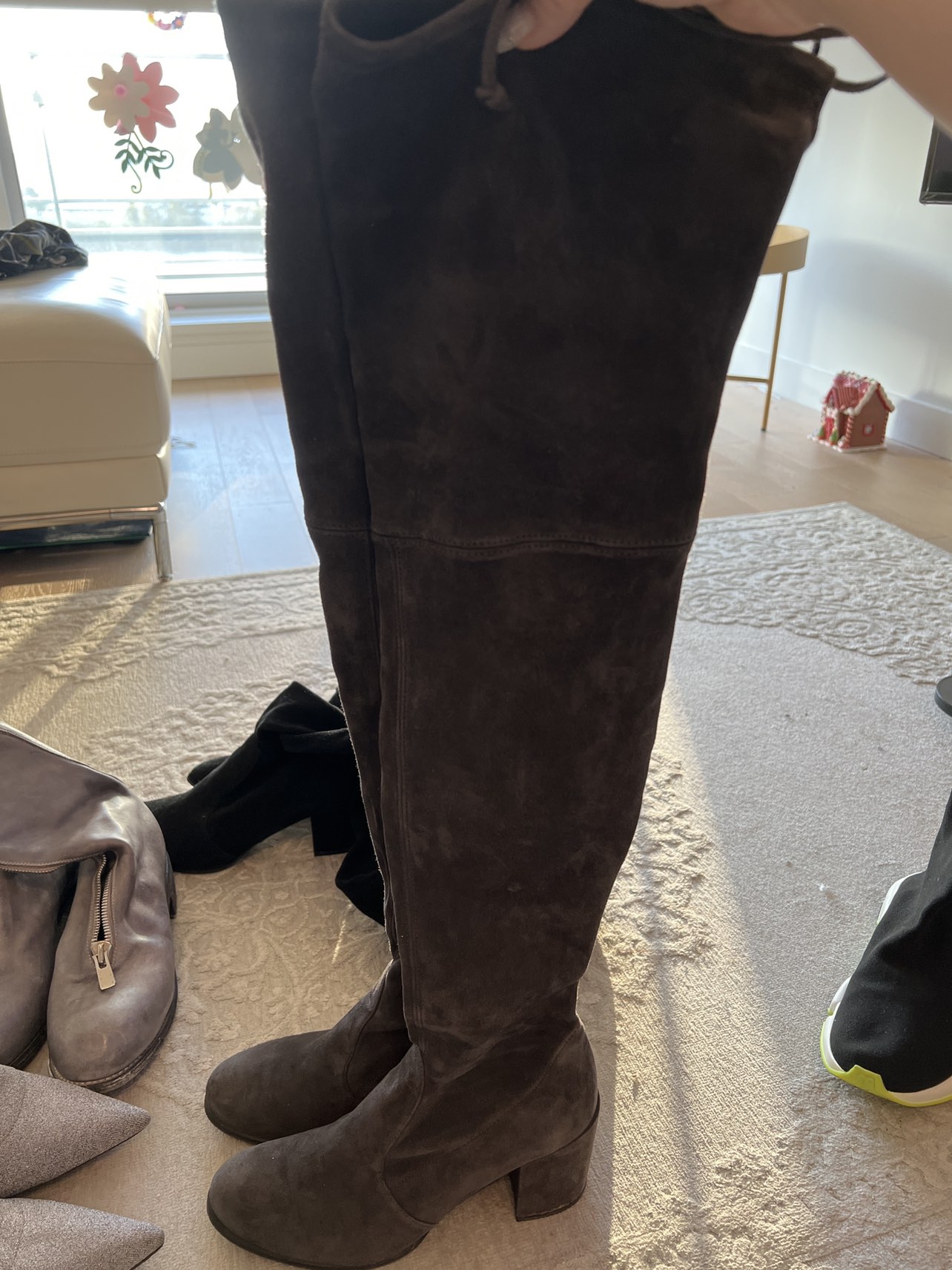 SW gray boots thumbnail