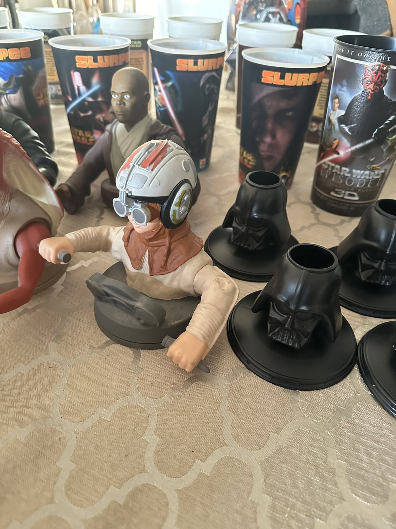 Star Wars collection action figure cups - photo 3