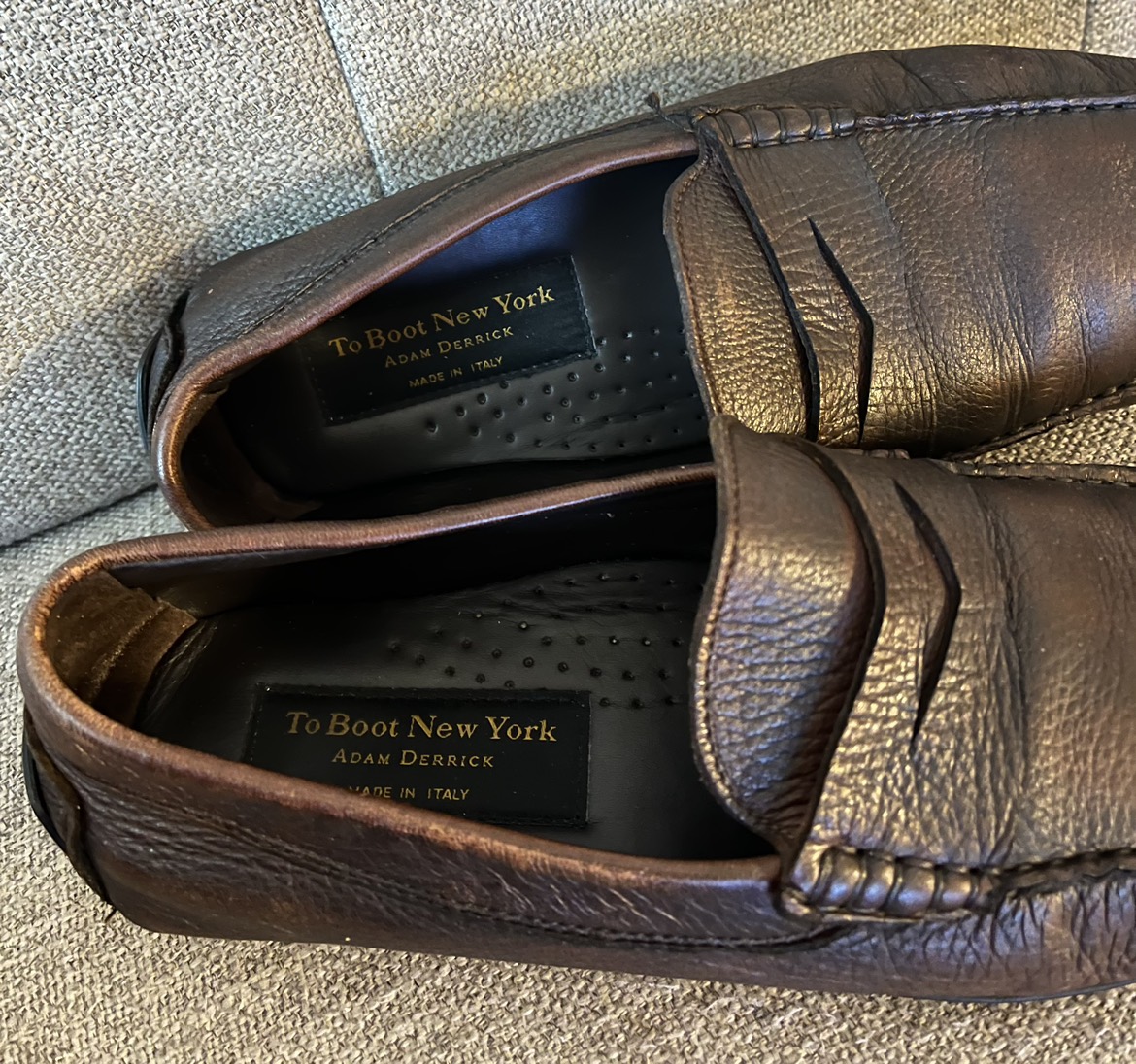 The Boot New York Adam Derrick Soft Leather Shoes Men 8.5 Karrot