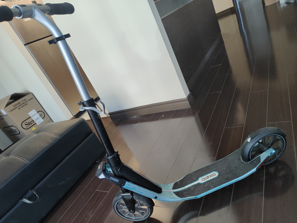 Oxelo Town 7 adult folding scooter - photo 2
