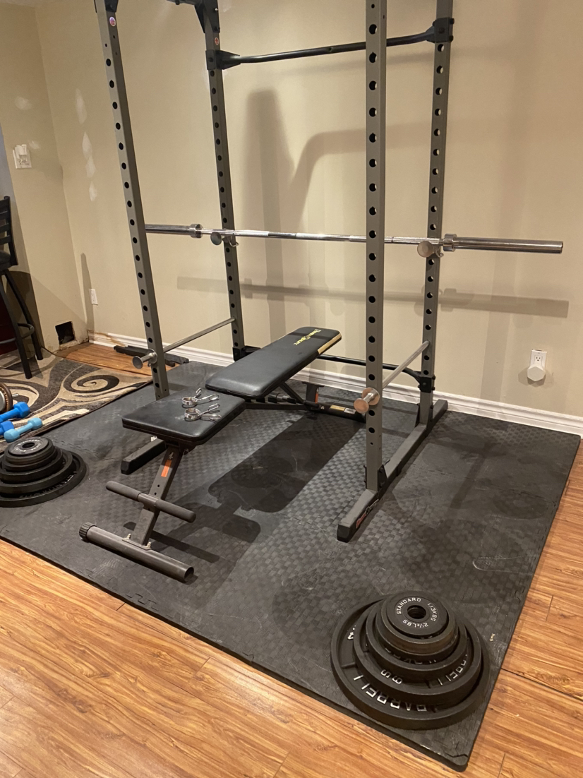 Squat rack plus more