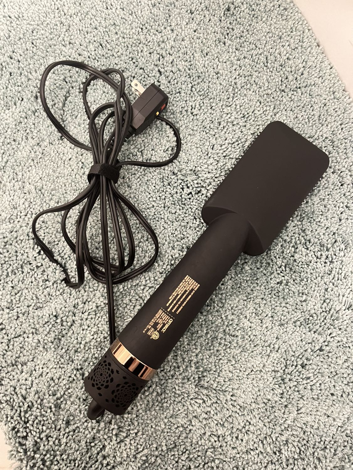 amika double agent 2-in-1 straightening blow dryer brush - photo 3
