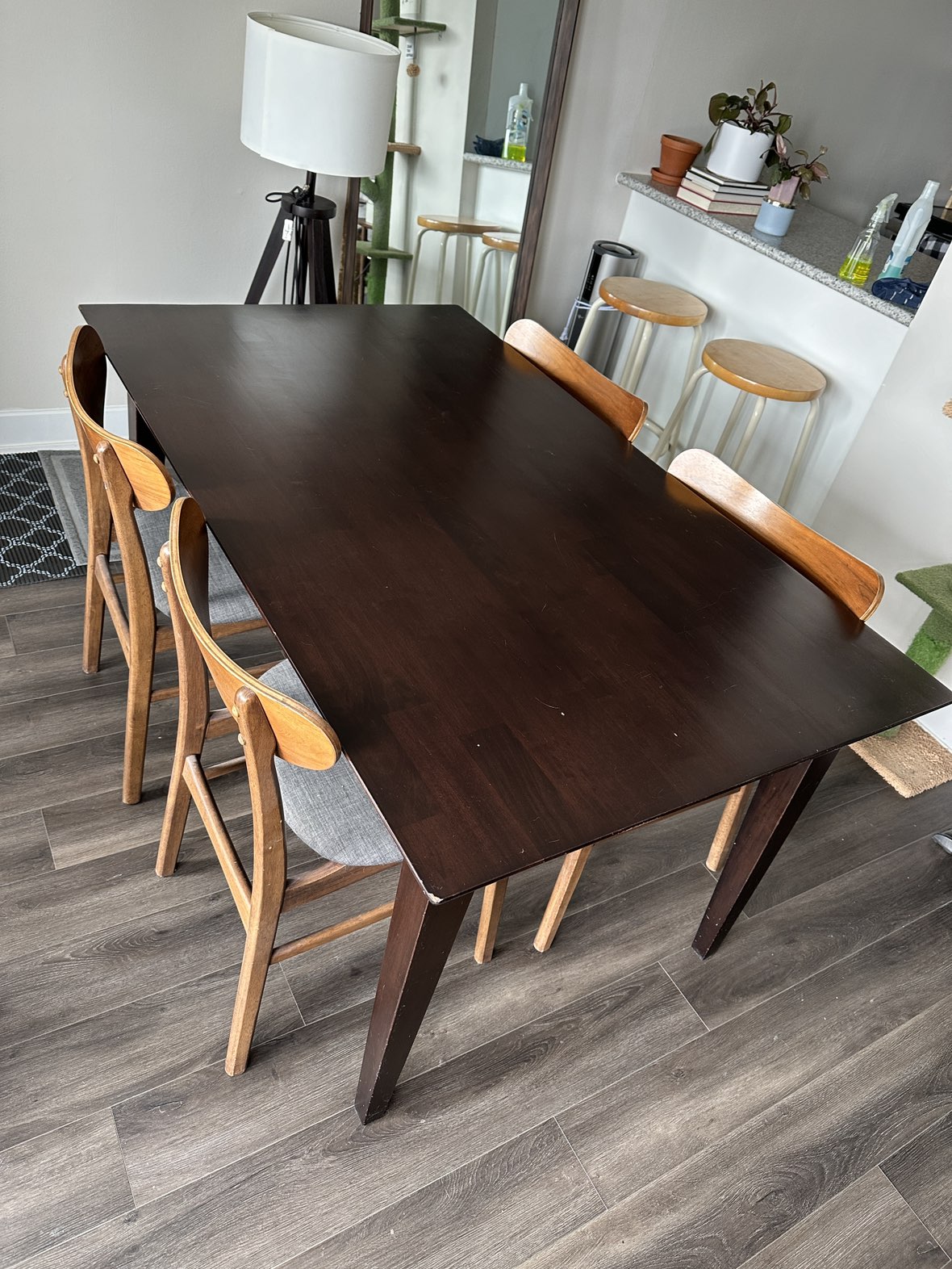 Solid Wood Dining Table - photo 2