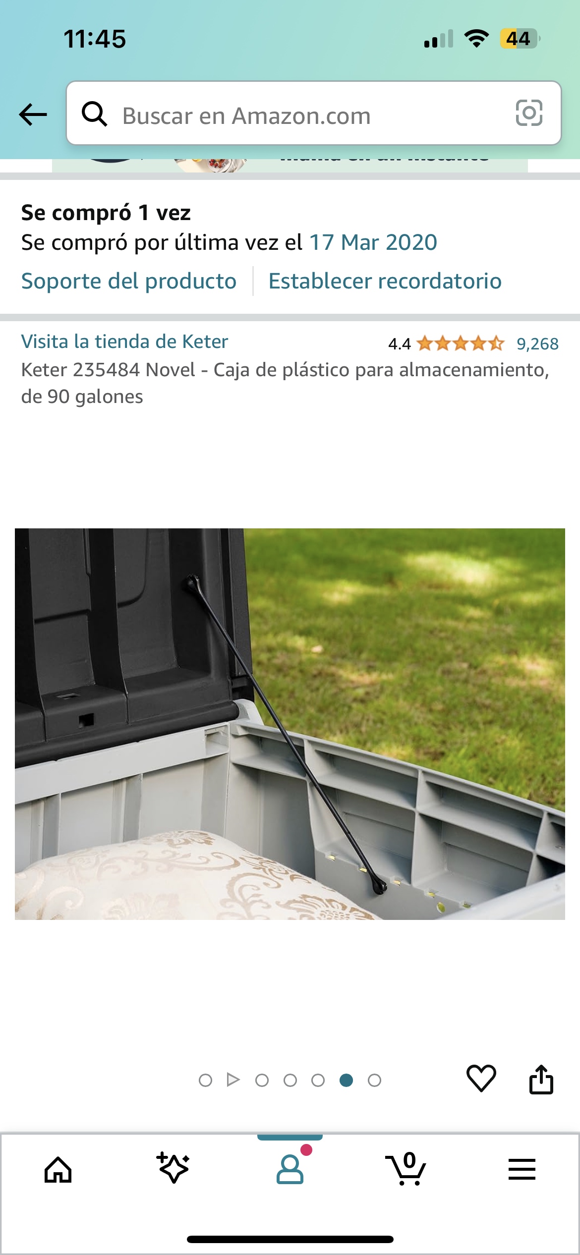 90 gallon storage deck box - photo 2