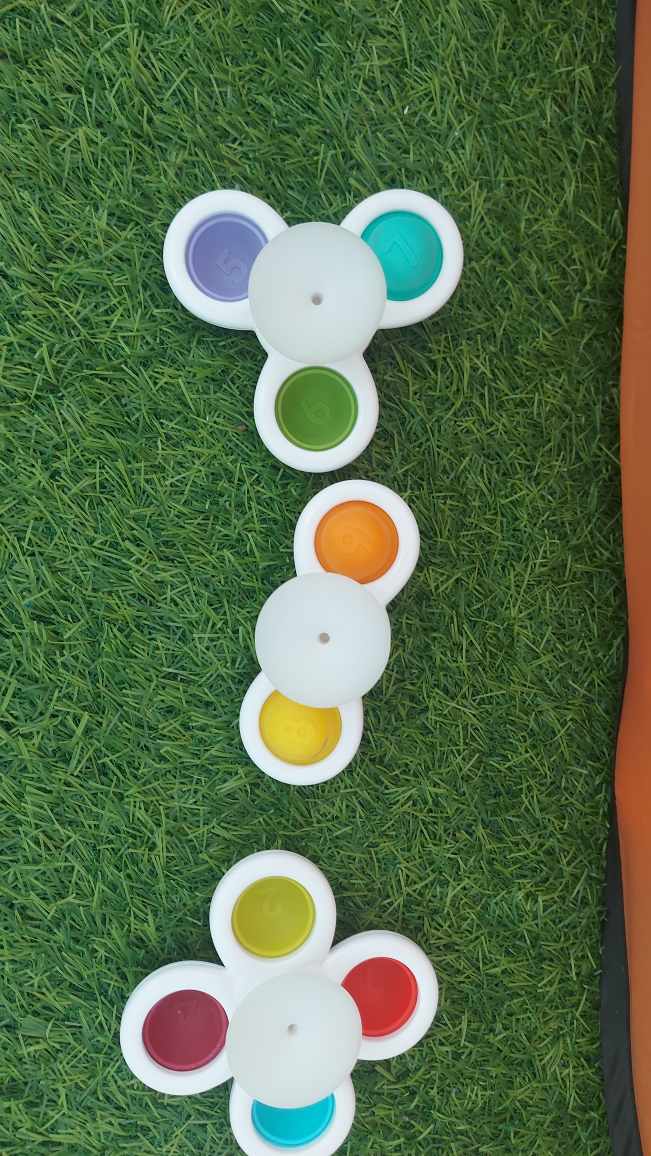 Suction cup spinner toys with fidget function- 3pcs image indicator(3)