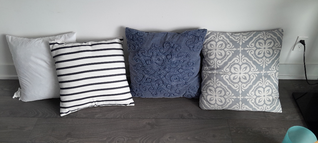 Selection of cushions