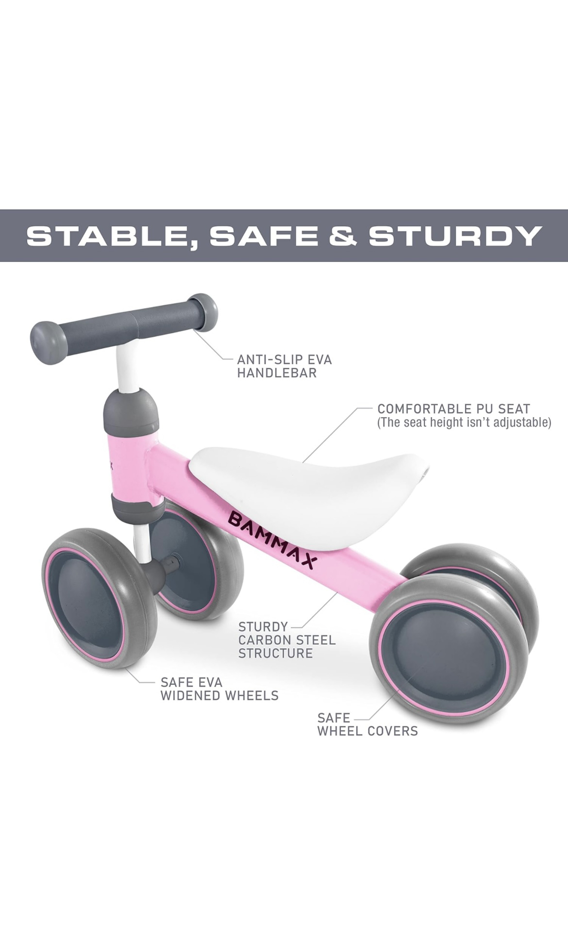 Baby balance bike - photo 2