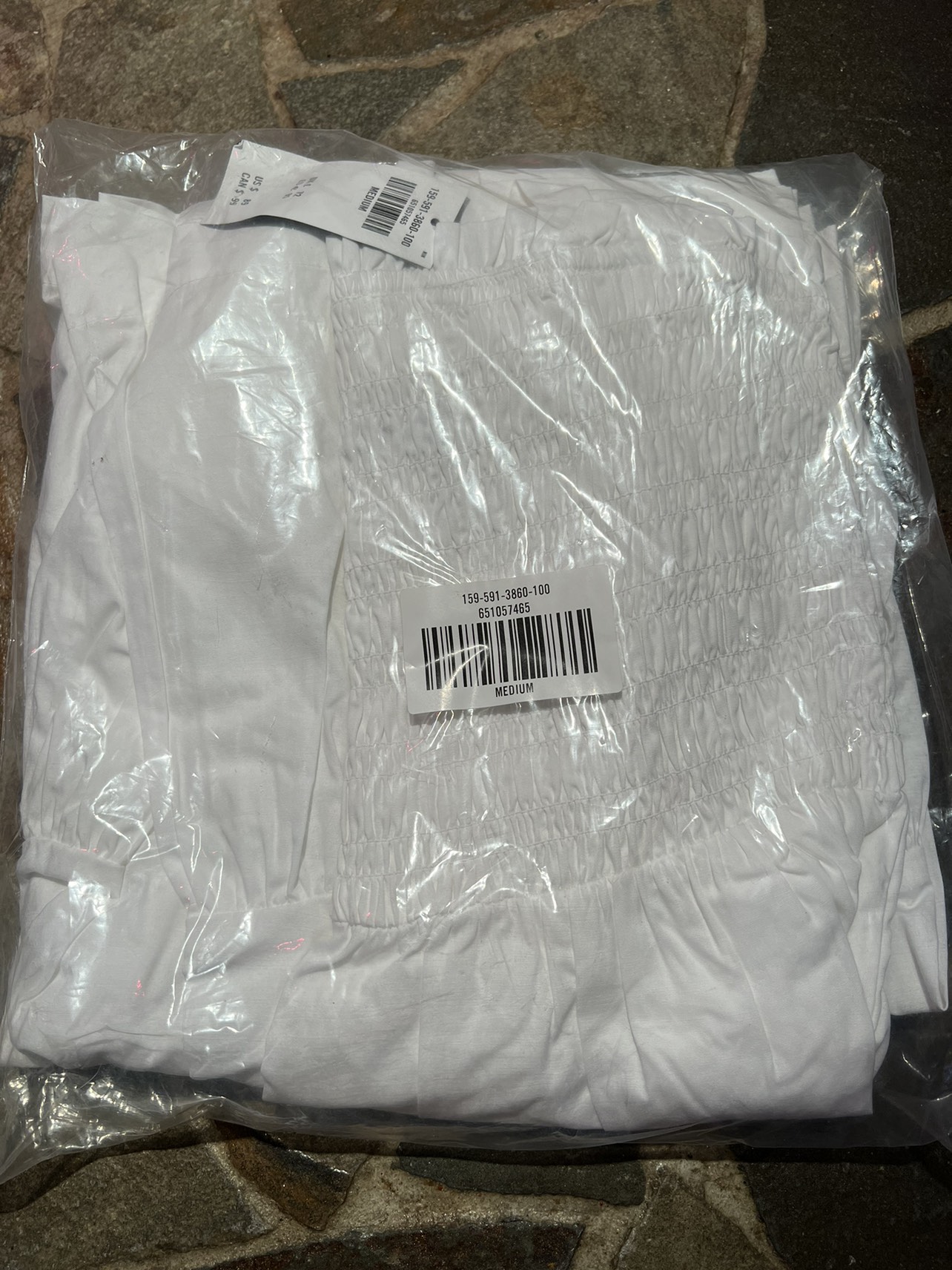 Abercrombie & Fitch Smocked Poplin Maxi Dress (BNWT) image indicator(4)