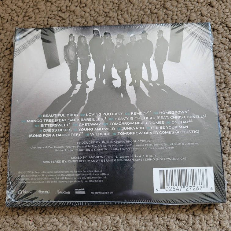 Sealed CD: Zac Brown Band - Jekyll + Hyde image indicator(2)