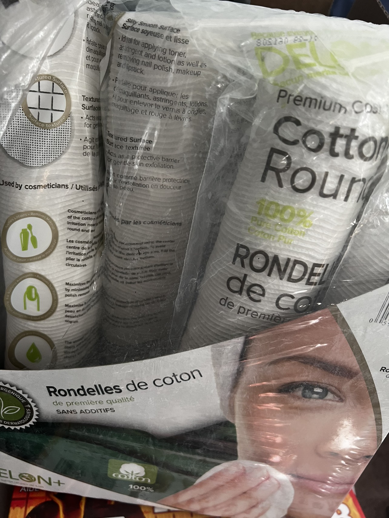 6 New Cotton roll pack