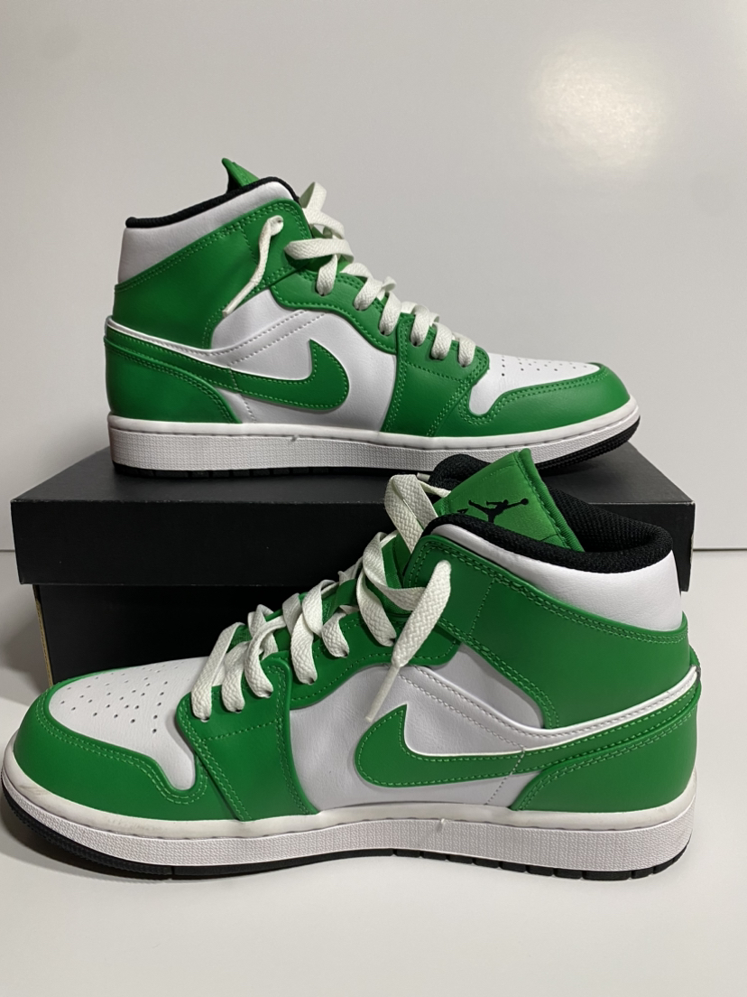 Jordan 1 Mid Lucky Green - photo 2