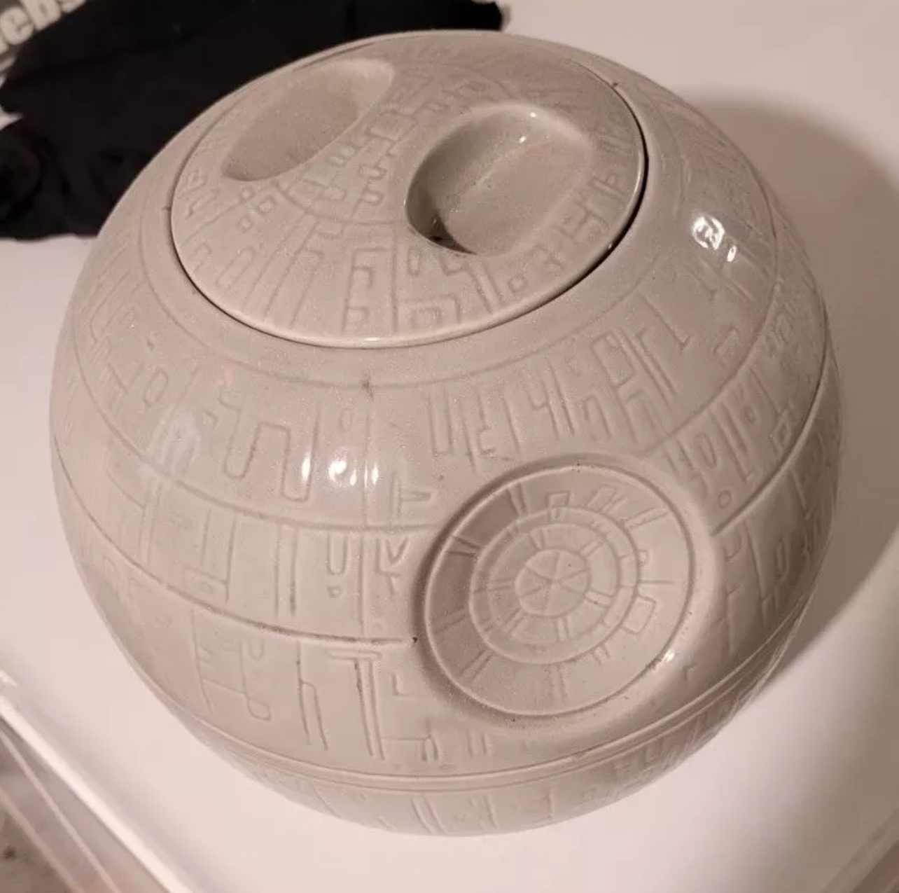 Star Wars Death Star Cookie Jar LucasFilm Disney thumbnail
