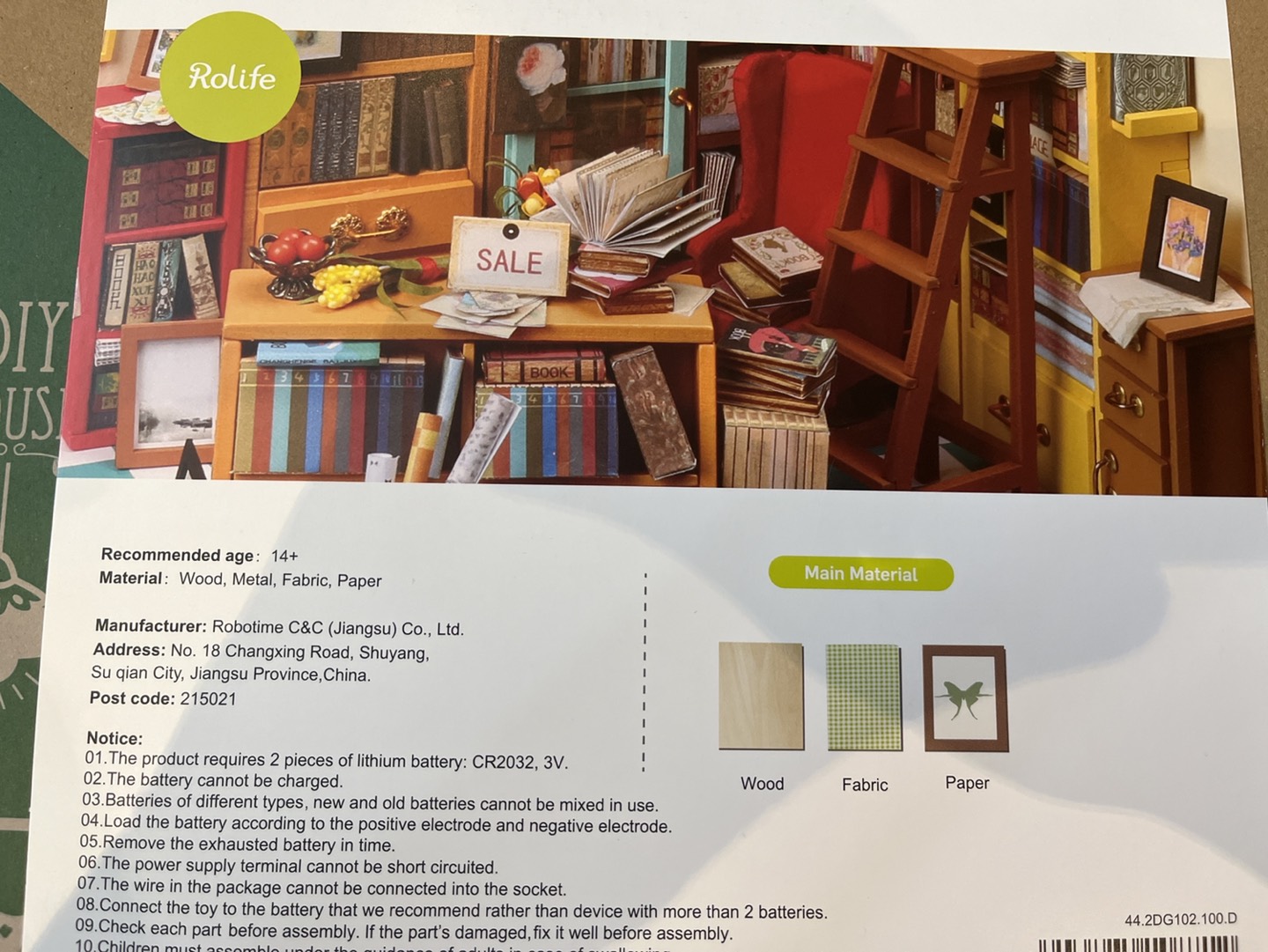 DIY Miniature House Sam’s House - Brand New image indicator(2)