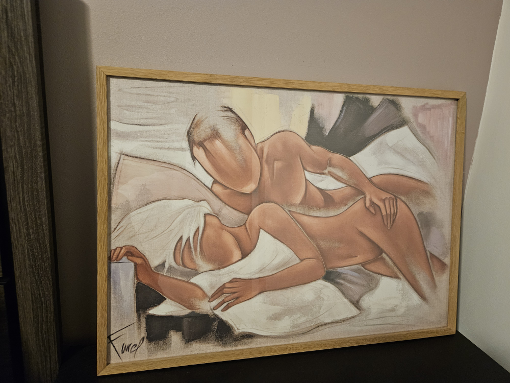 Pierre Farel: Good Morning - framed poster