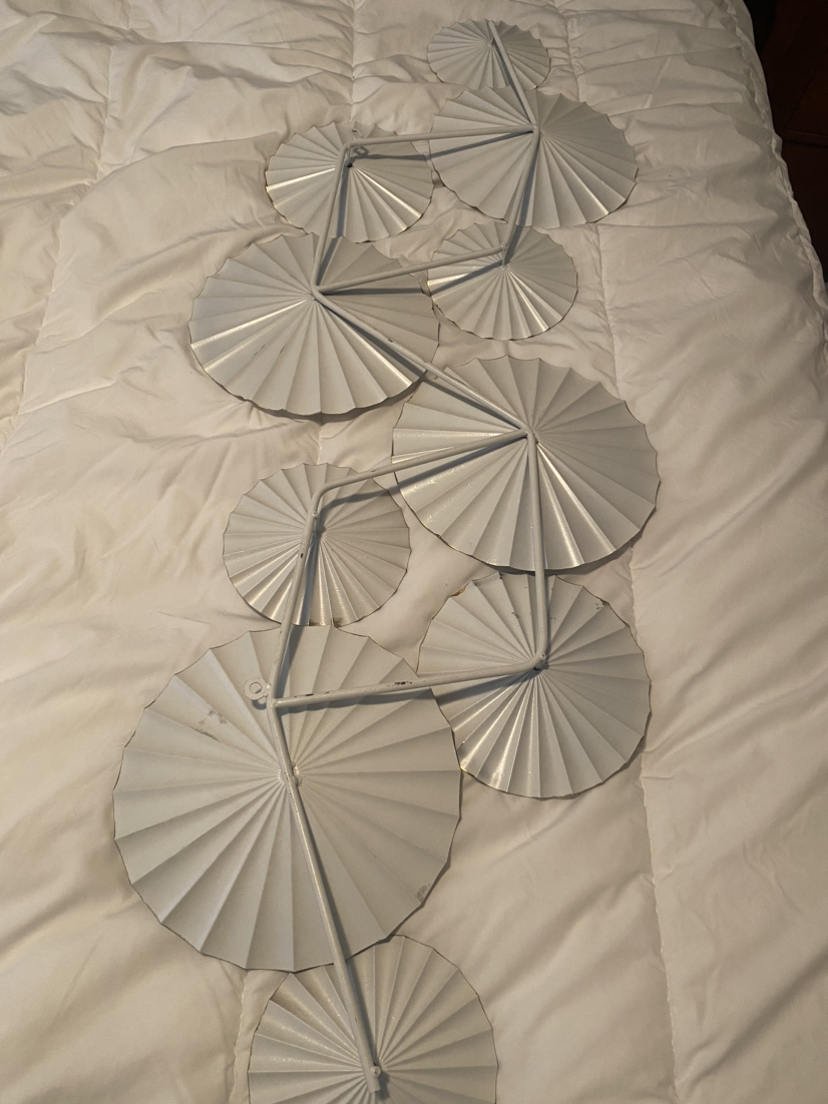 Metal contemporary 3D wall hanging - photo 4