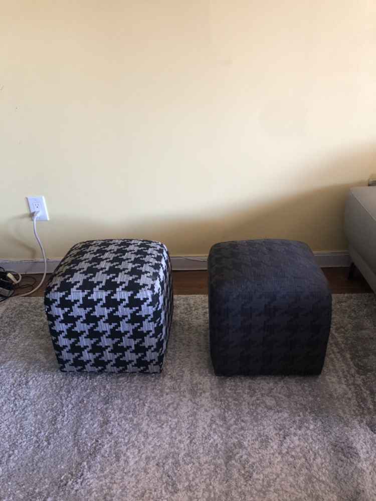 2 ottoman / stools - photo 3