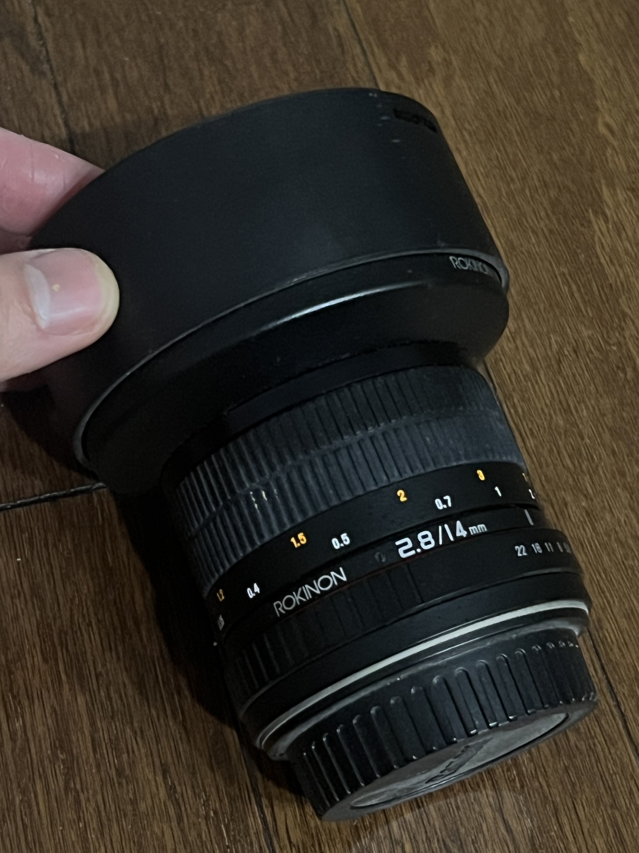 rokinon 2.8/14mm