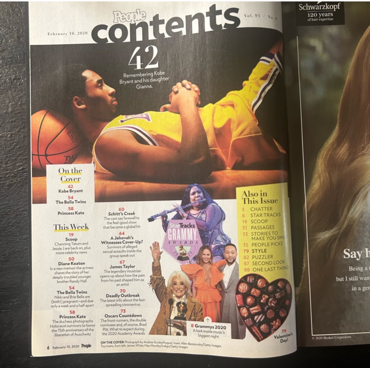 People Magazine "Kobe Bryant cover",  February 10, 2020 issue image indicator(2)