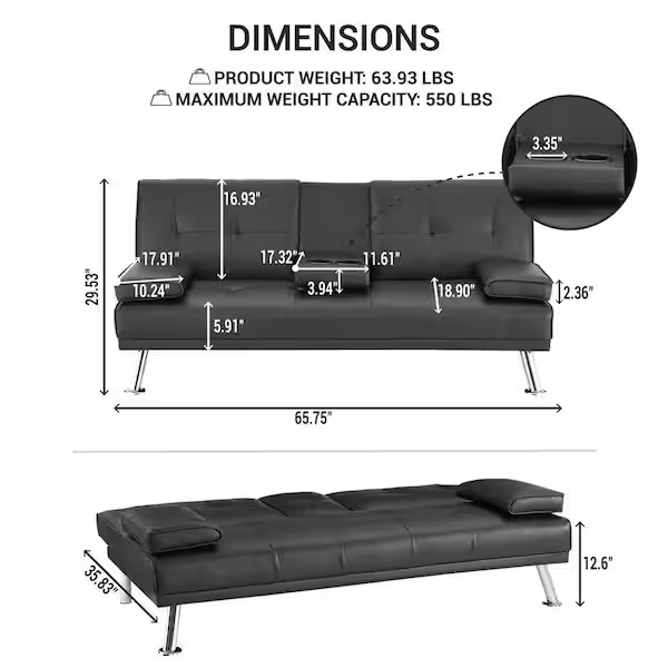 Sofa Bed Couch - photo 2