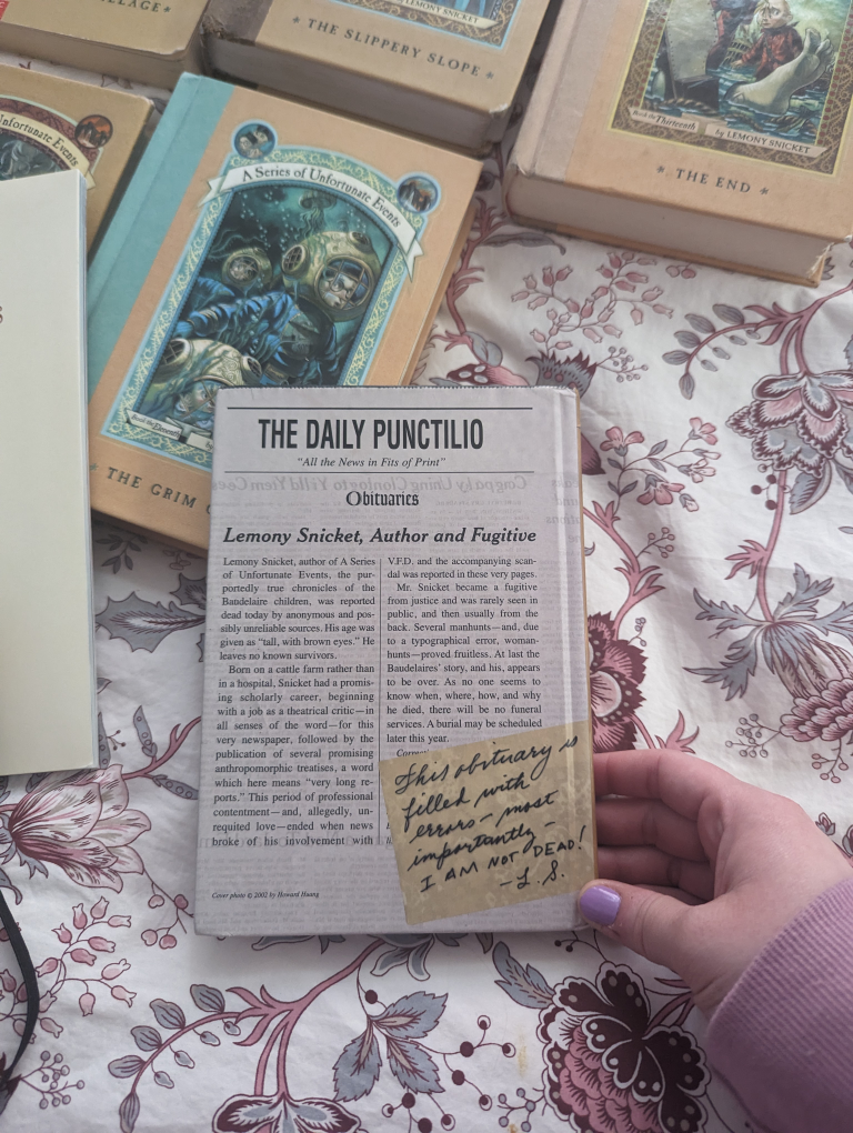Series of Unfortunate Events and The Beatrice Letters - photo 3