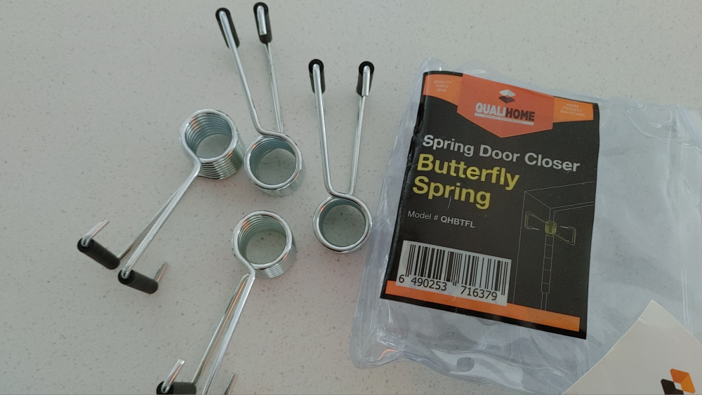 Spring hinge door/gate closers (set of four) - photo 3