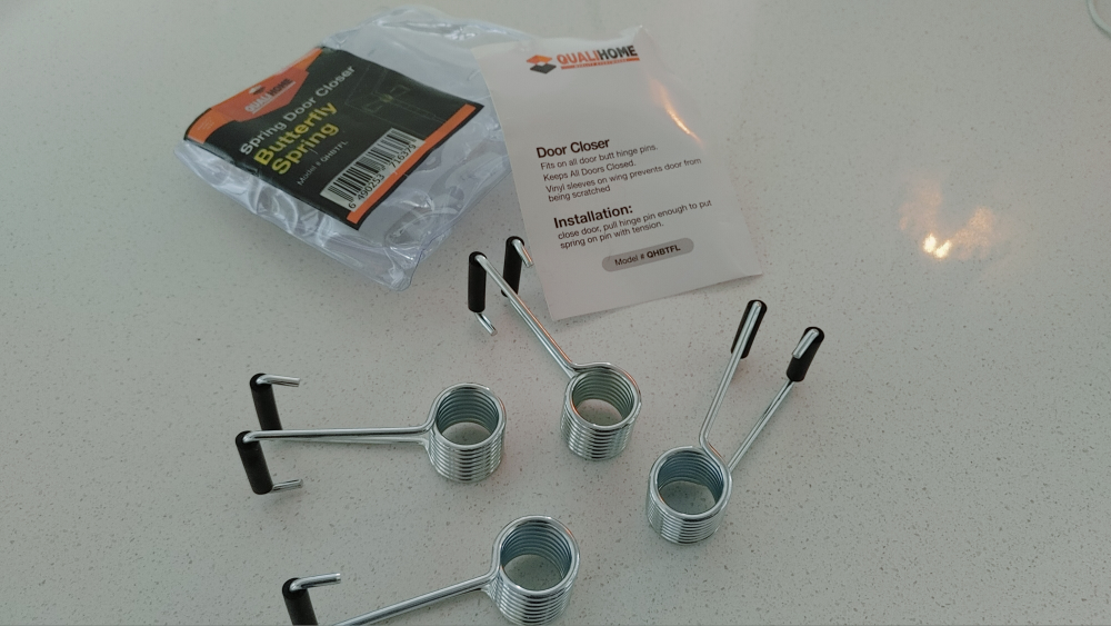 Spring hinge door/gate closers (set of four) - photo 4