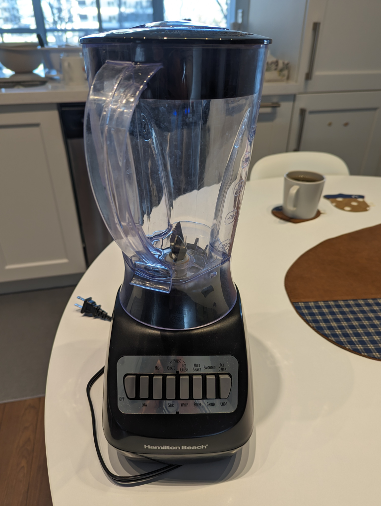 Hamilton blender