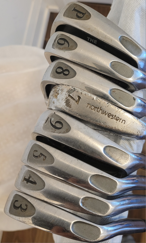 Right hand golf Bag & Golf clubs image indicator(10)