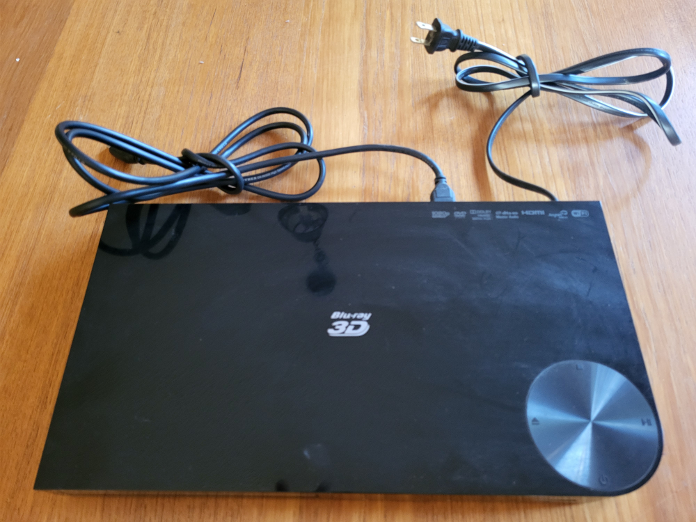 blue ray player