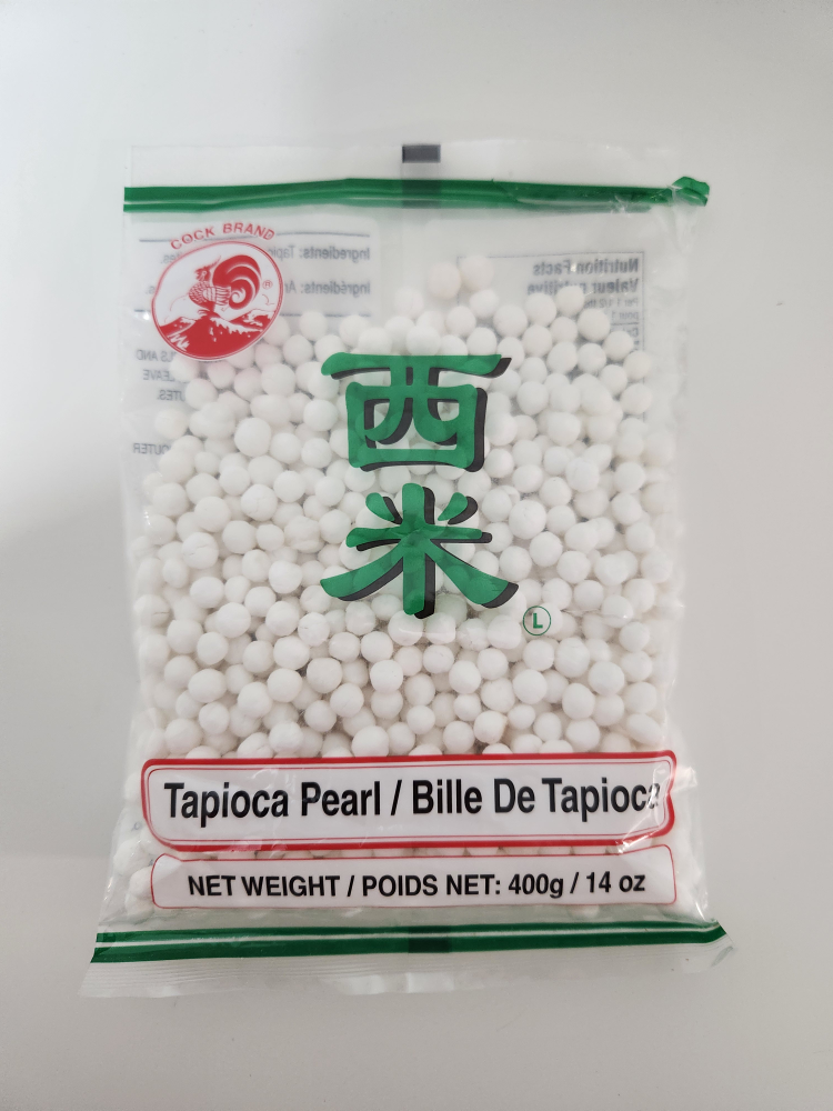 Opened tapioca