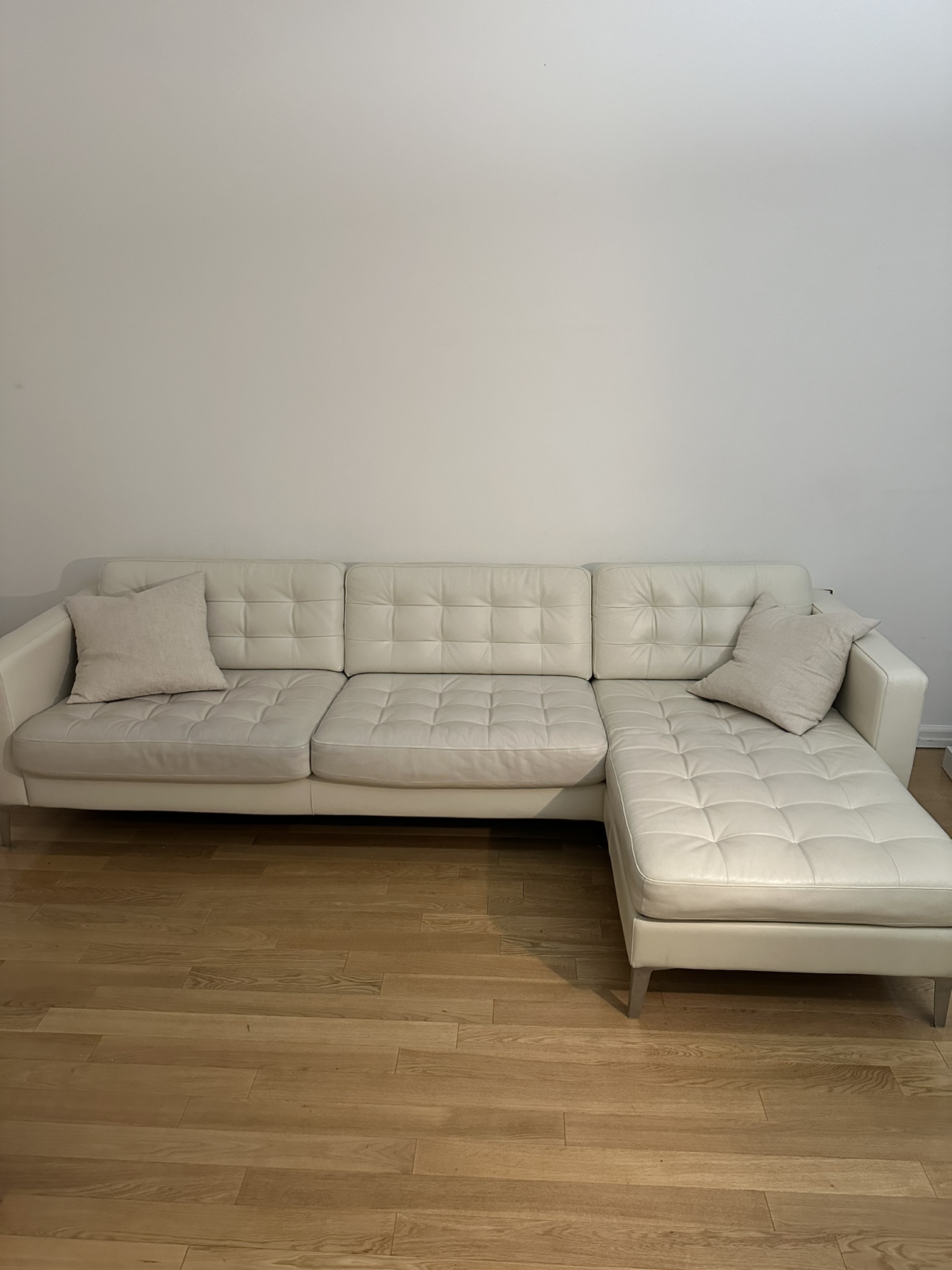 White Sectional Couch