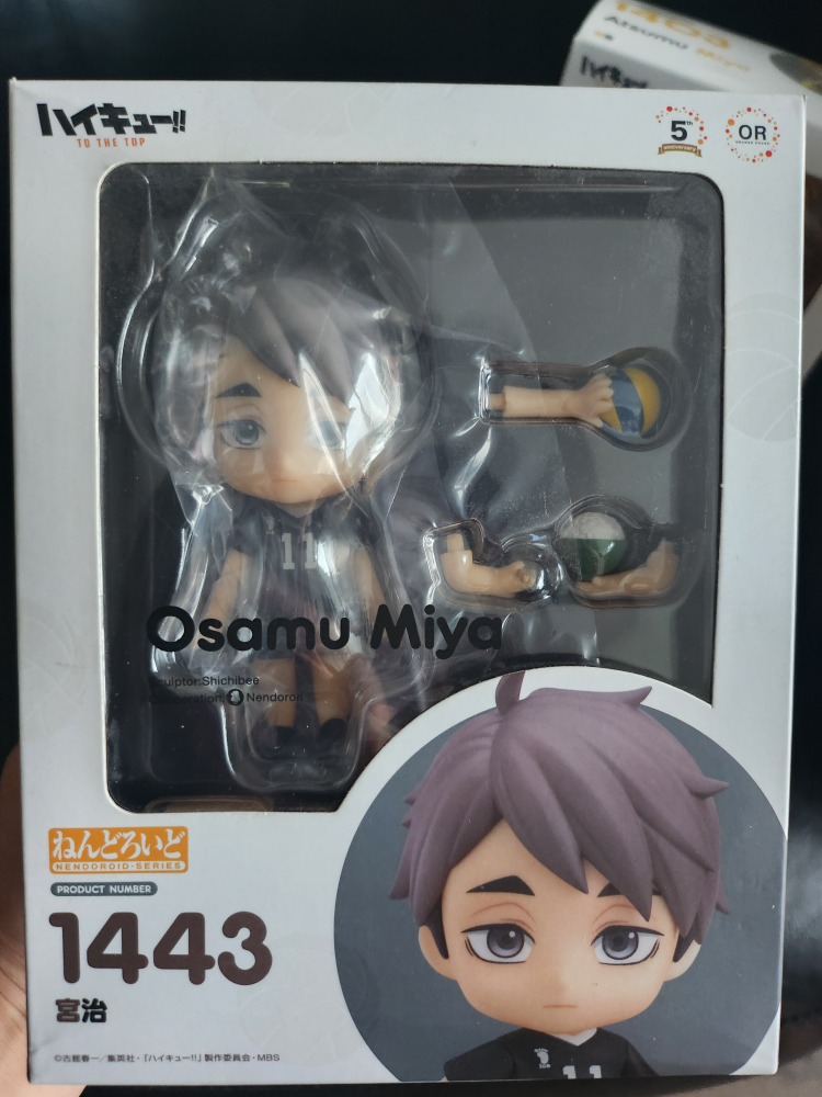 Anime Haikyuu Miya Osamu Atsumu Nendoroid Action Figure image indicator(5)