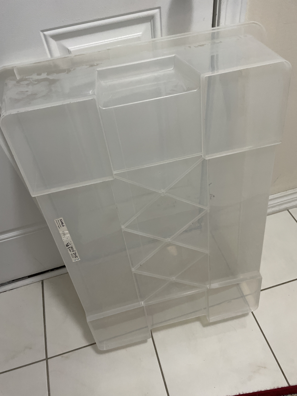 IKEA Plastic storage or organizer like new - photo 2