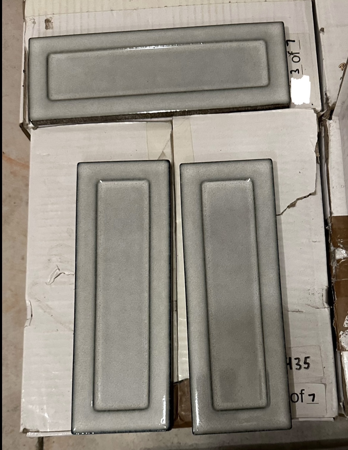 Caudro 3" x 9" Ceramic Vintage Subway Tile image indicator(6)