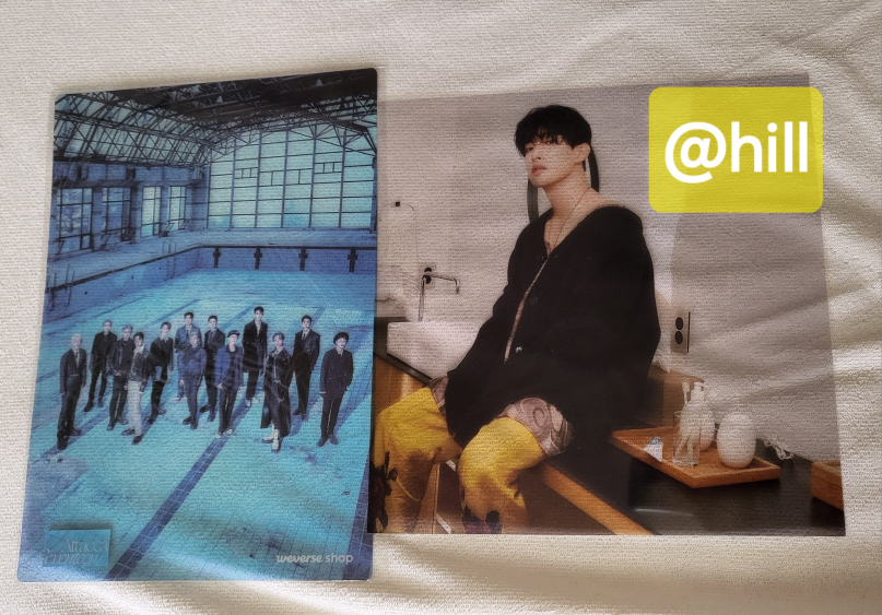 Seventeen envelope