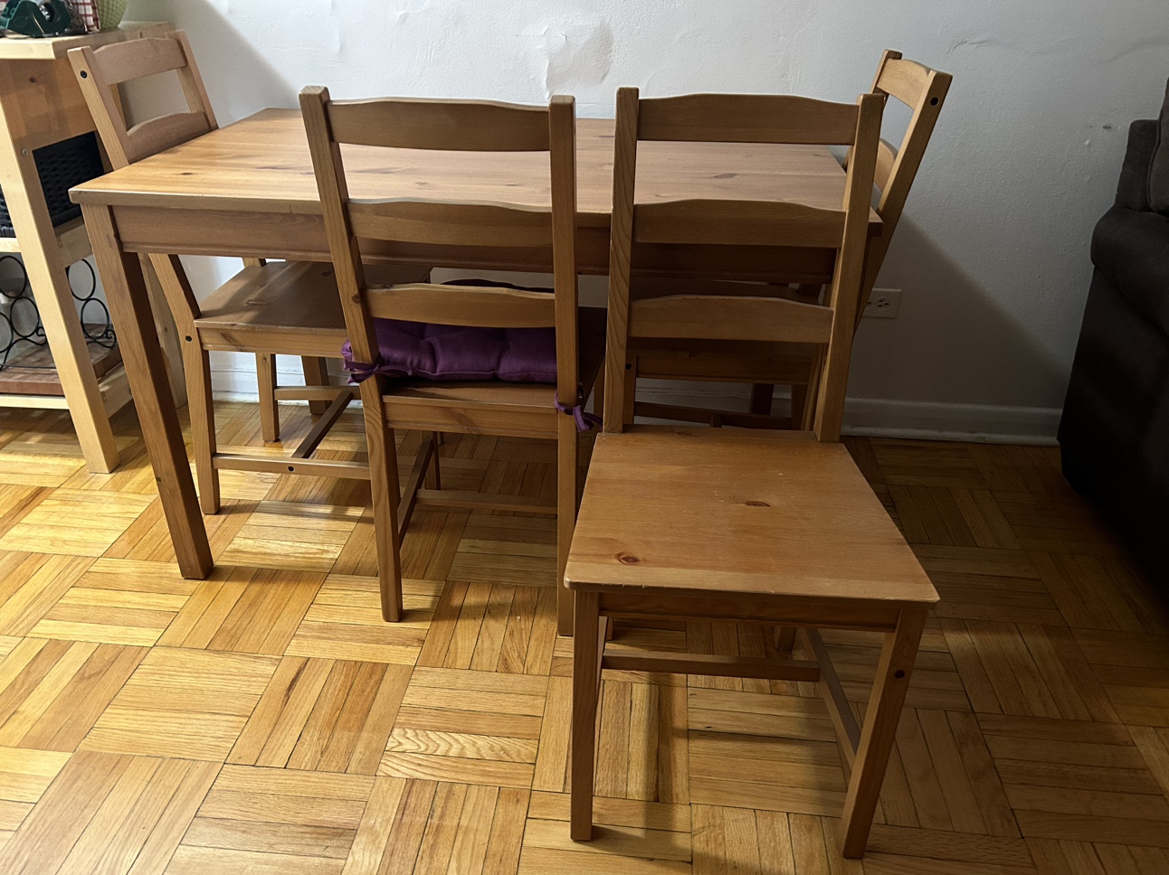 Dining room table, ikea jokkmokk - photo 2