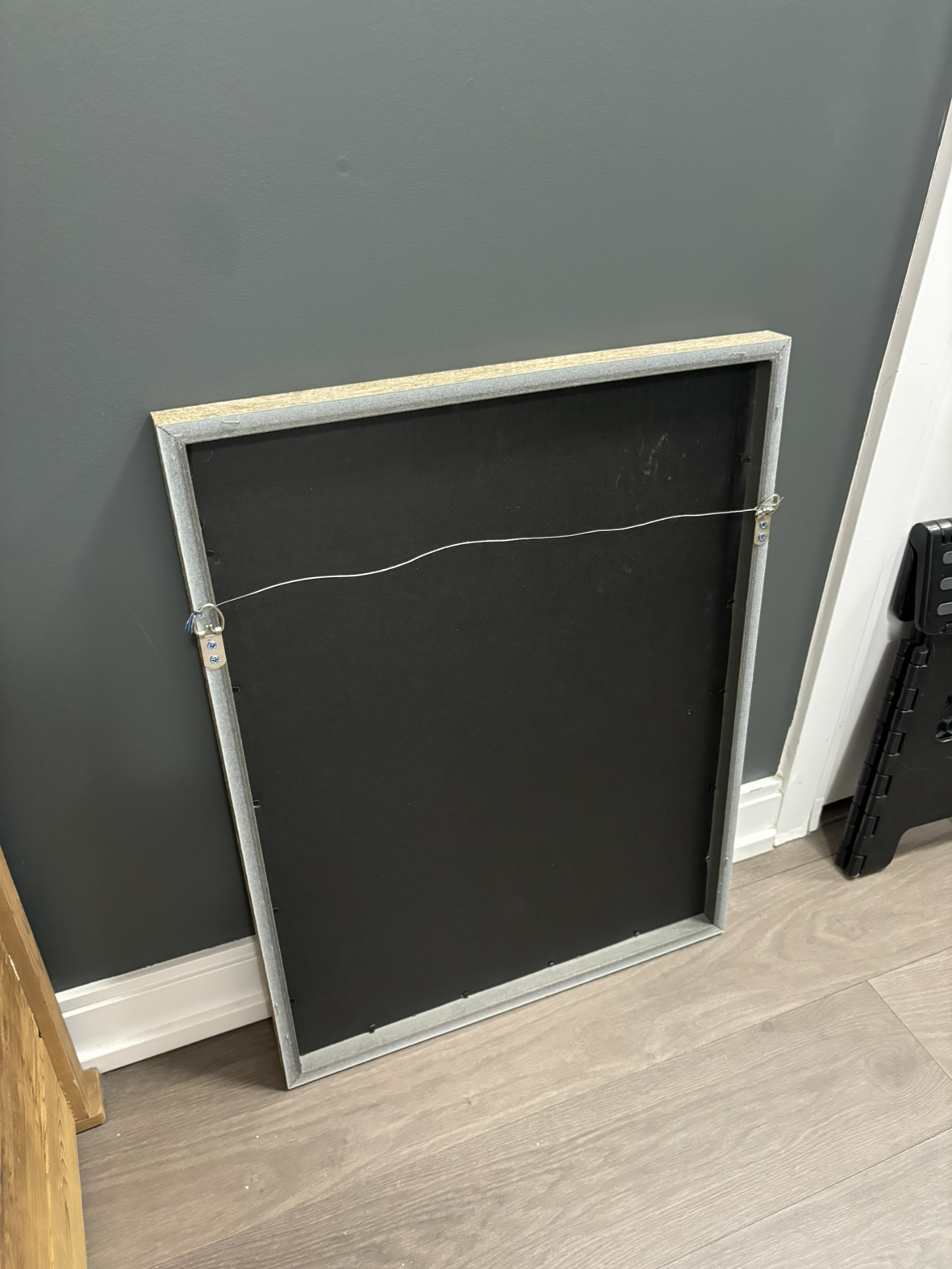 Last day: today | Wooden frame (removable picture) image indicator(3)