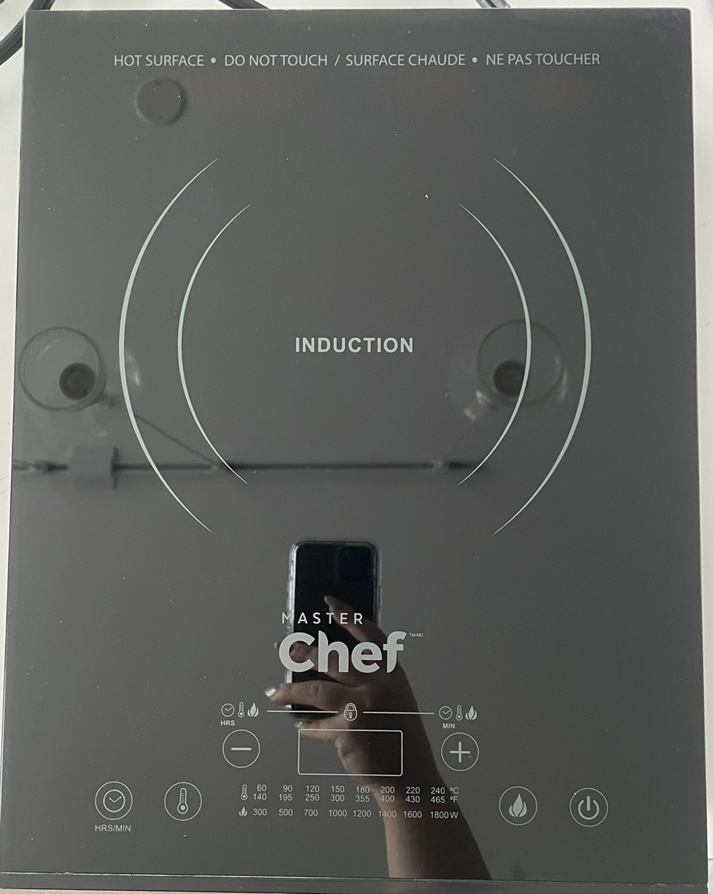 Single burner induction cooktop - photo 2