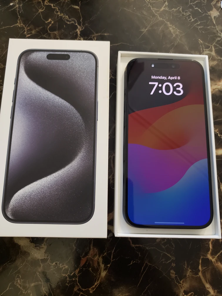 BRAND NEW IPHONE 15 PRO 128GB BLUE FOR SALE