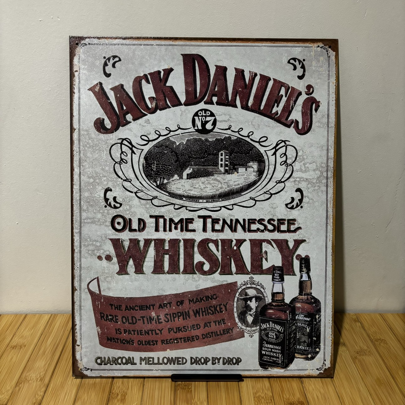 Jack Daniel’s Metal Poster White thumbnail