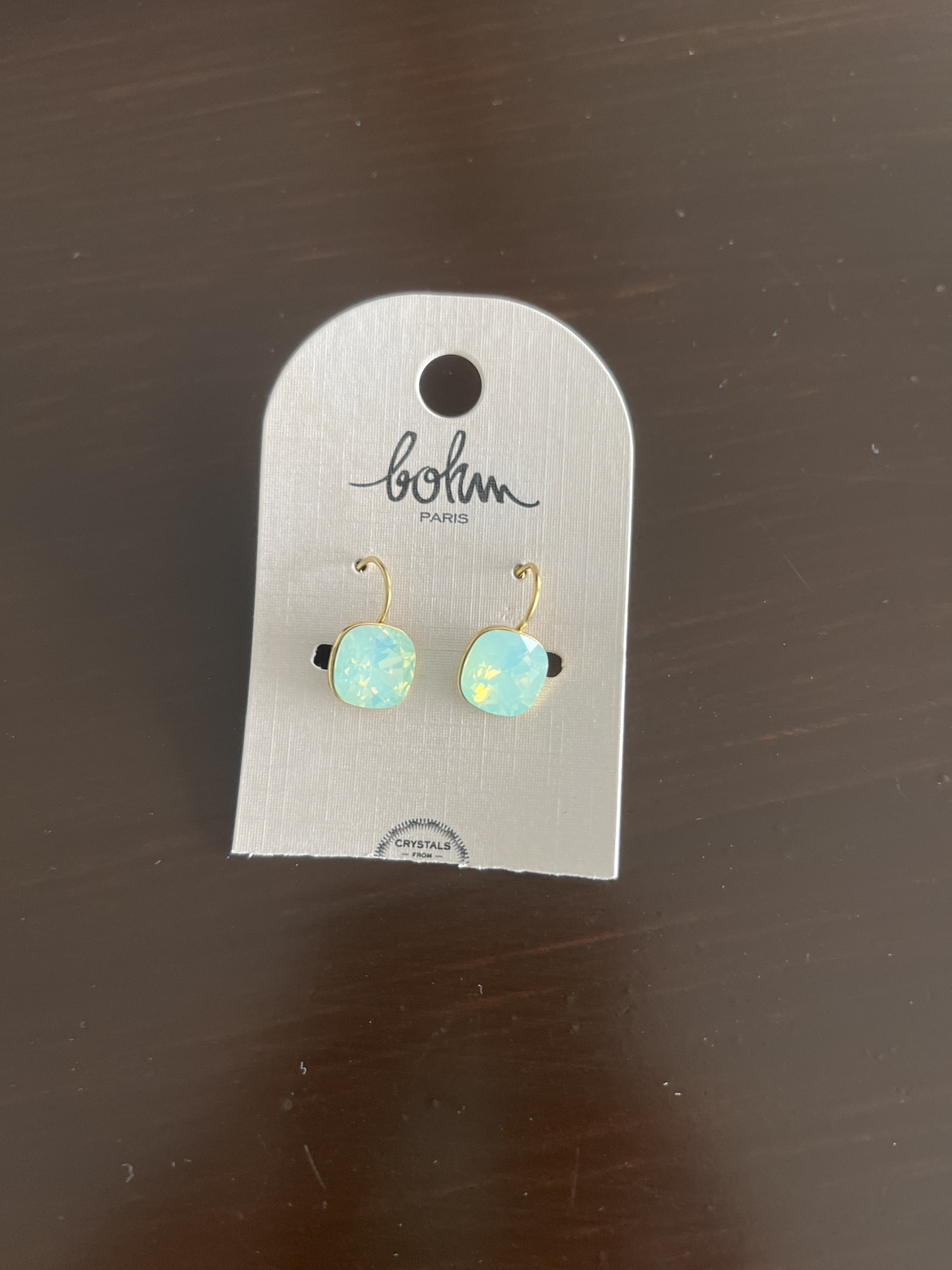 NWT blue earrings thumbnail
