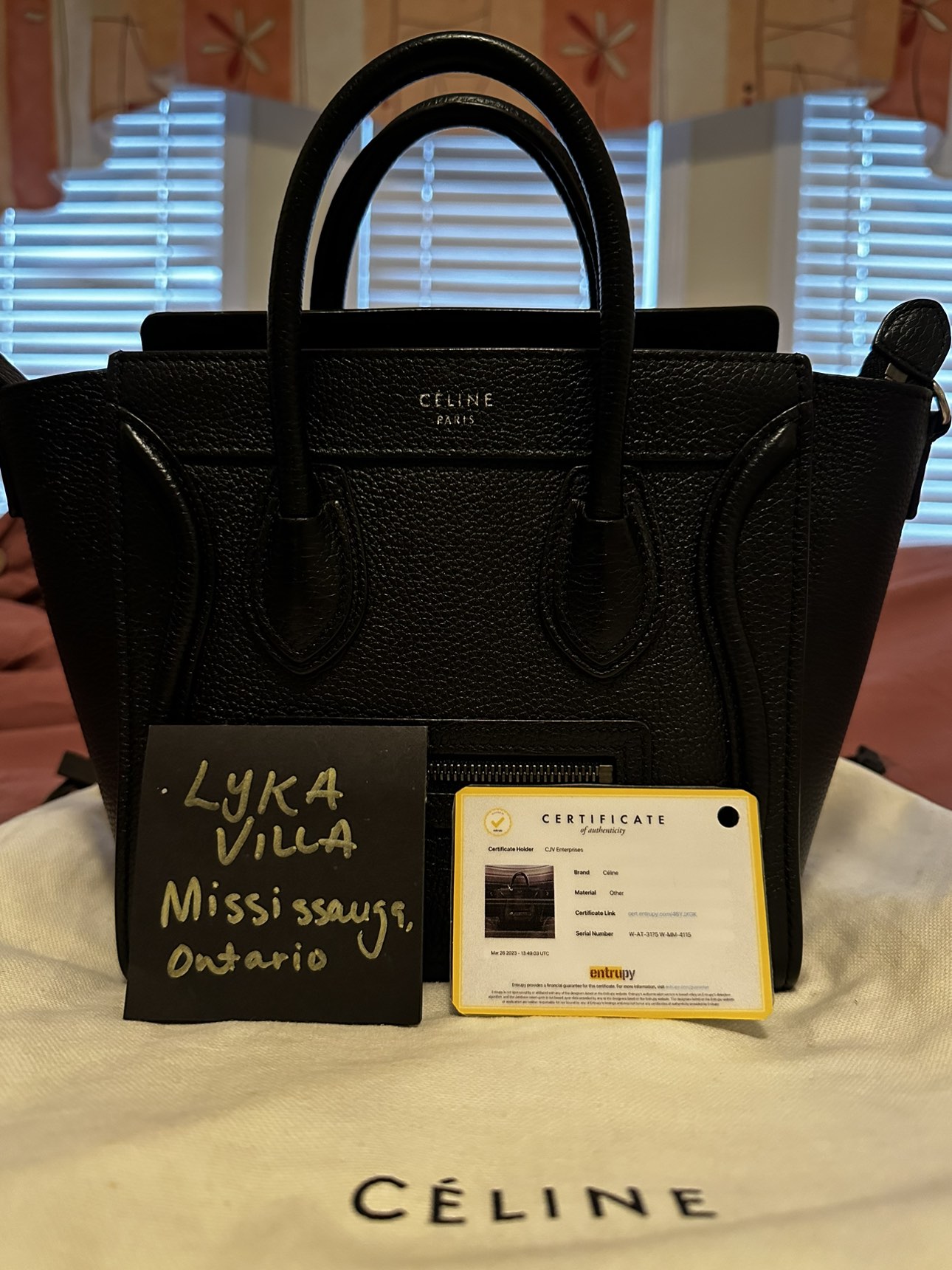 Celine Nano Luggage - photo 3