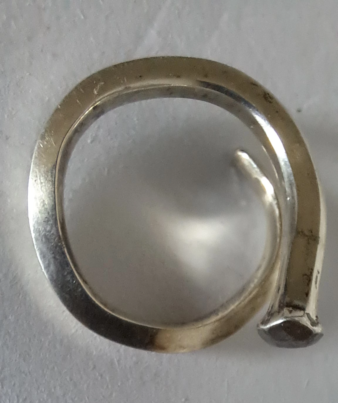 Silver ring - photo 3
