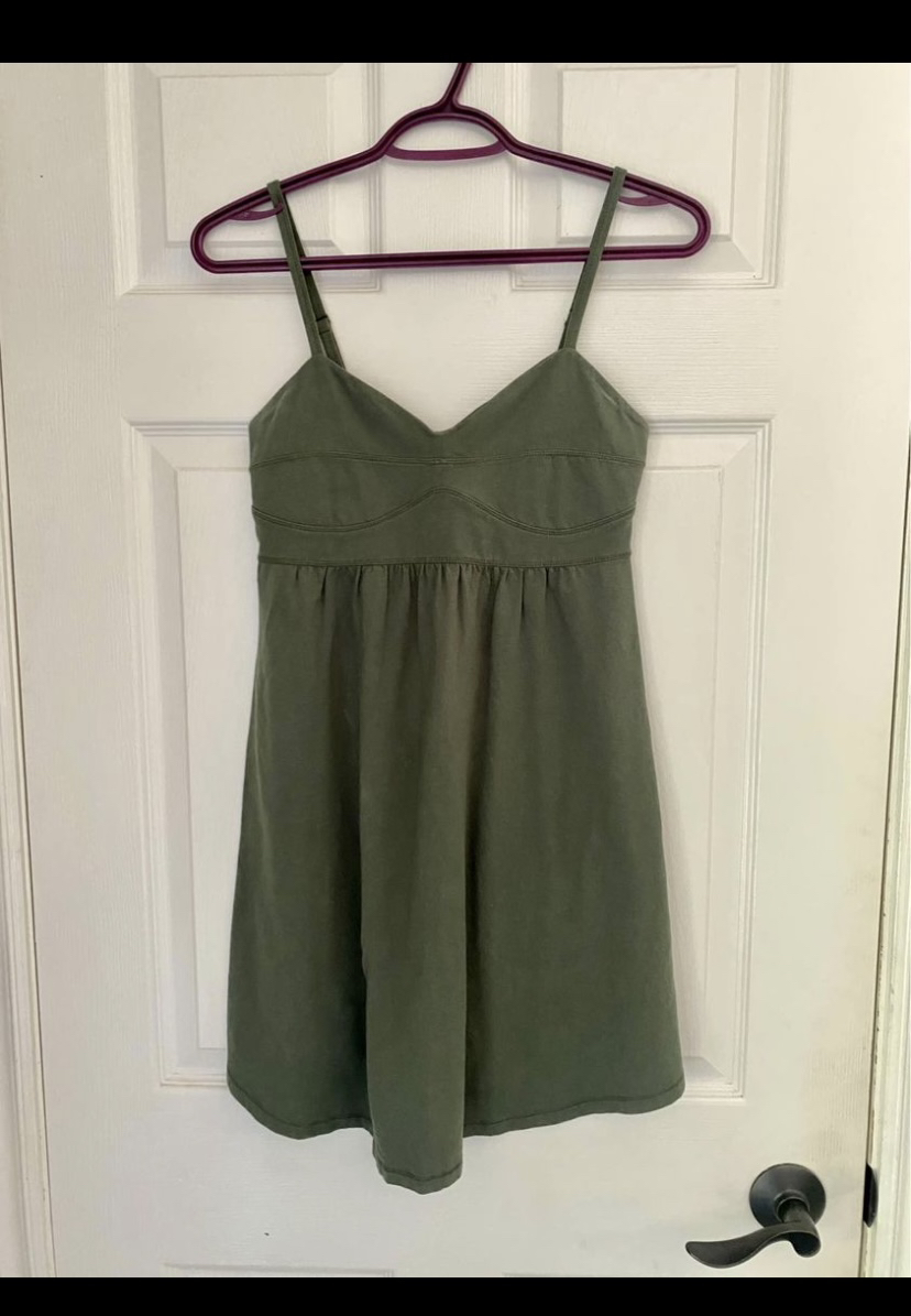 Army Green Summer Dress thumbnail