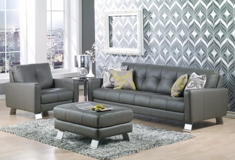 Palliser Couch & Love Seat Combo (100% Leather)