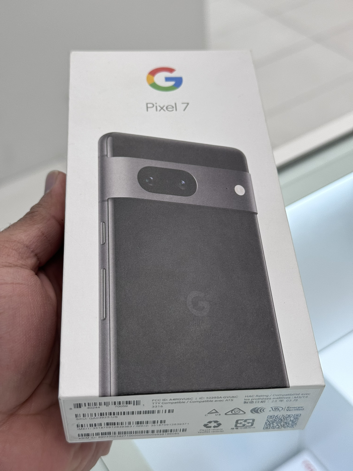 Google pixel 7 sealed brand new in box - photo 2