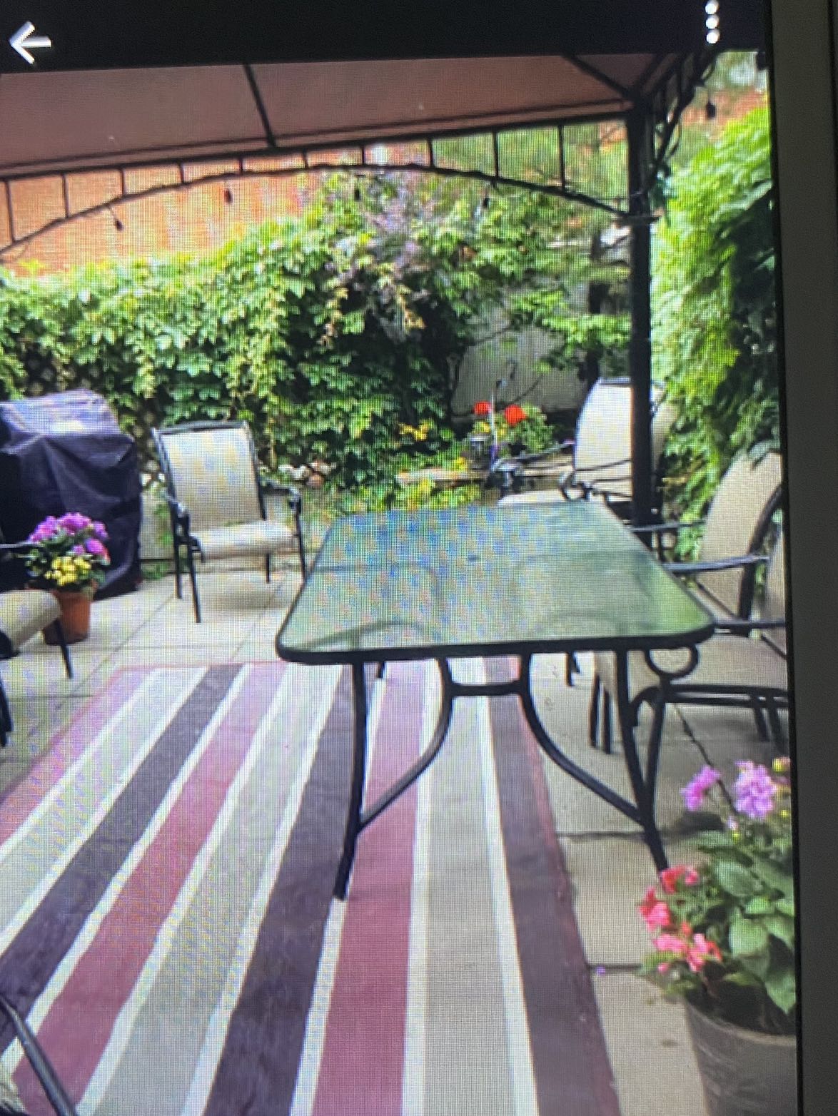 Rectangle Patio Table