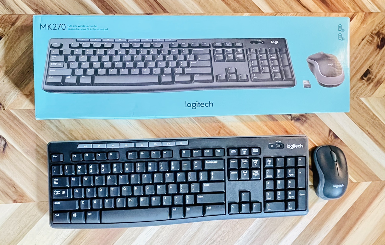 Logitech Wireless Keyboard and Mouse Combo(NEW) thumbnail