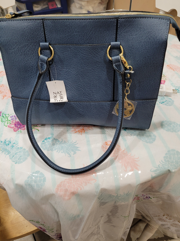 blue shoulder bag thumbnail